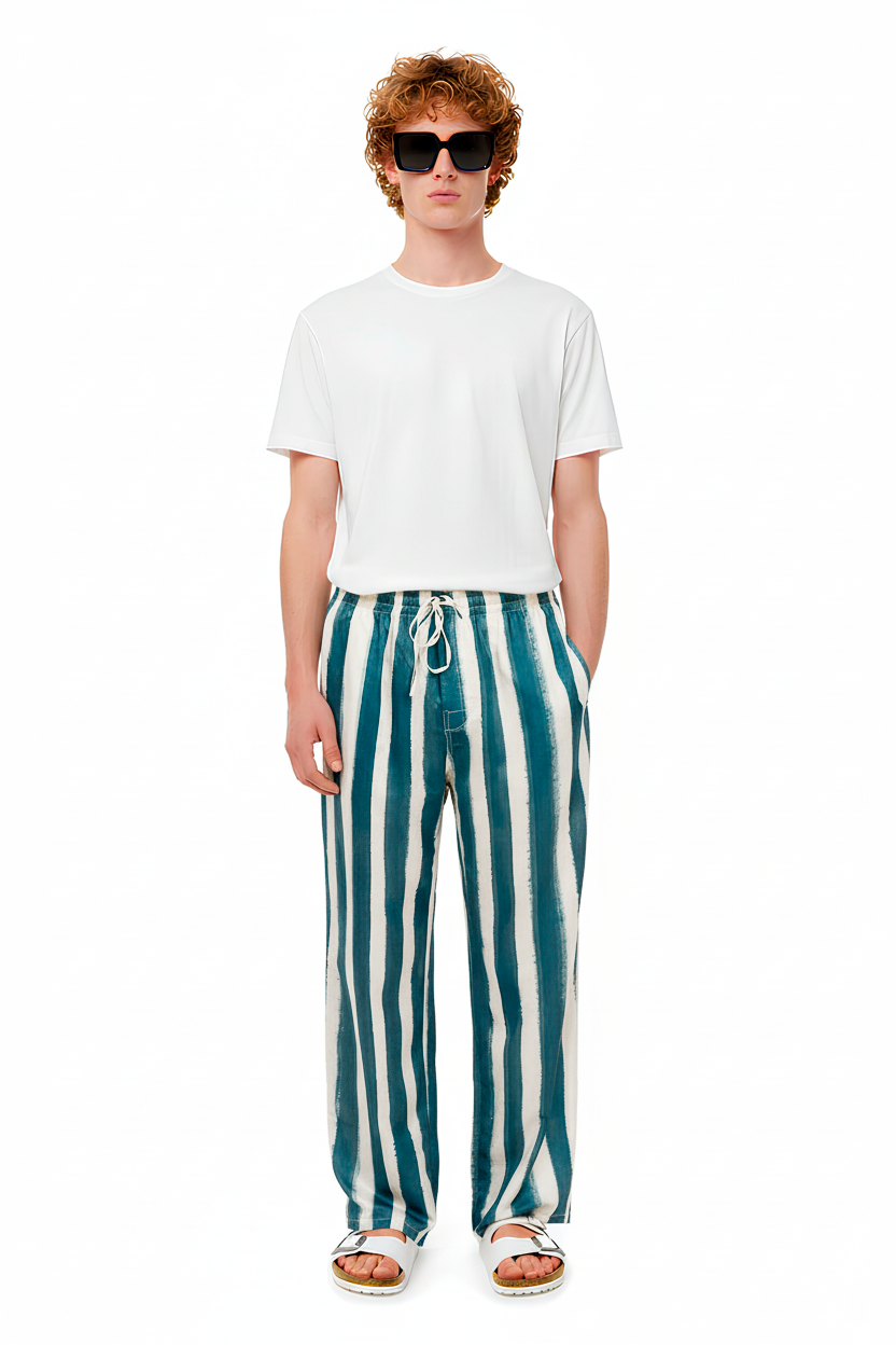 RELAX 2 PANT Electric Waves Blue – BANANATIME