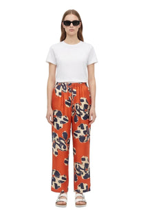 EASY PANT Paper Cuts Red