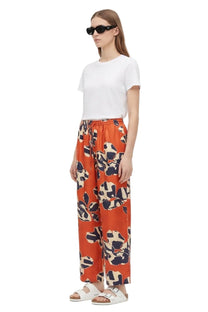 EASY PANT Paper Cuts Red