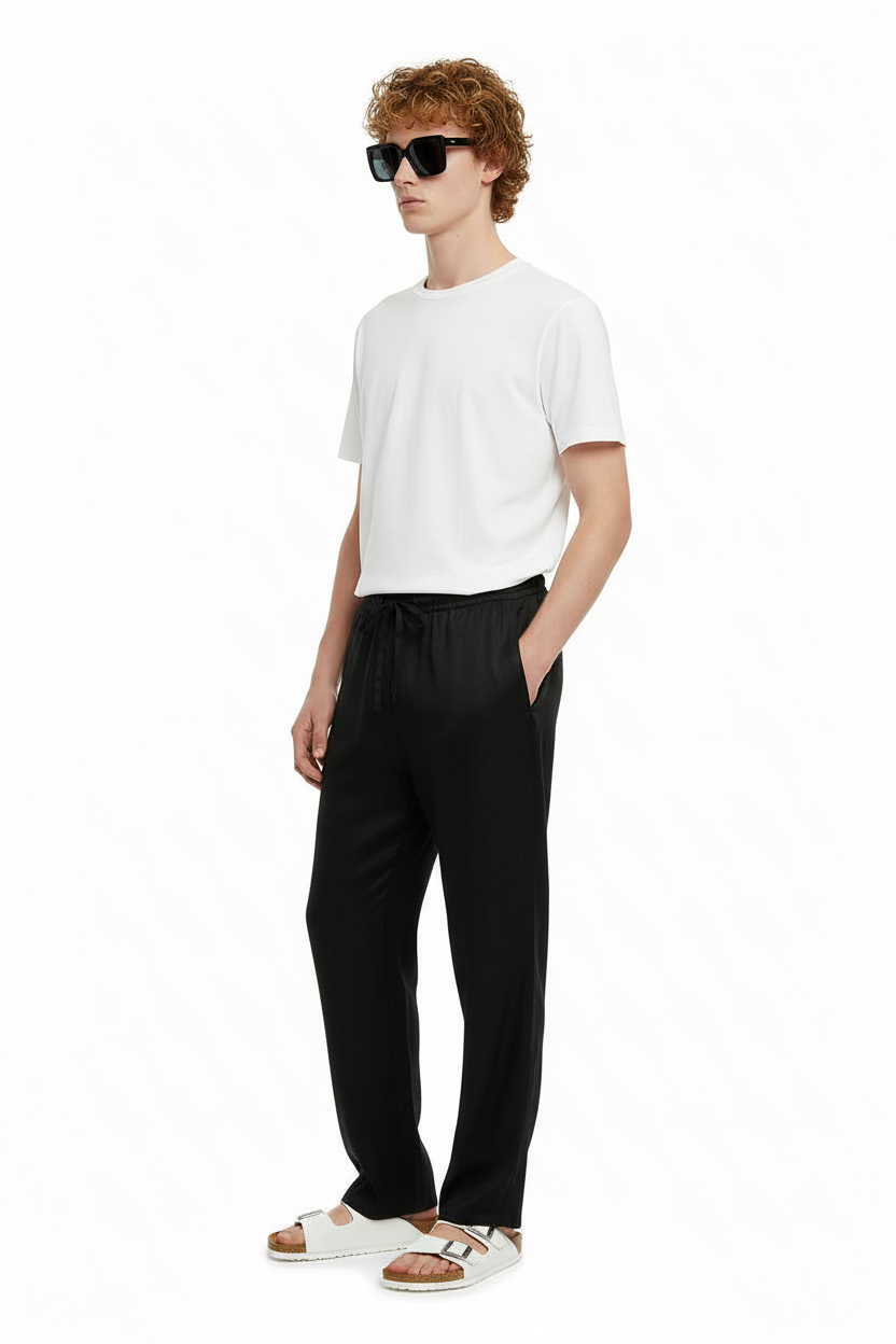 EASY PANT Black - BANANATIME