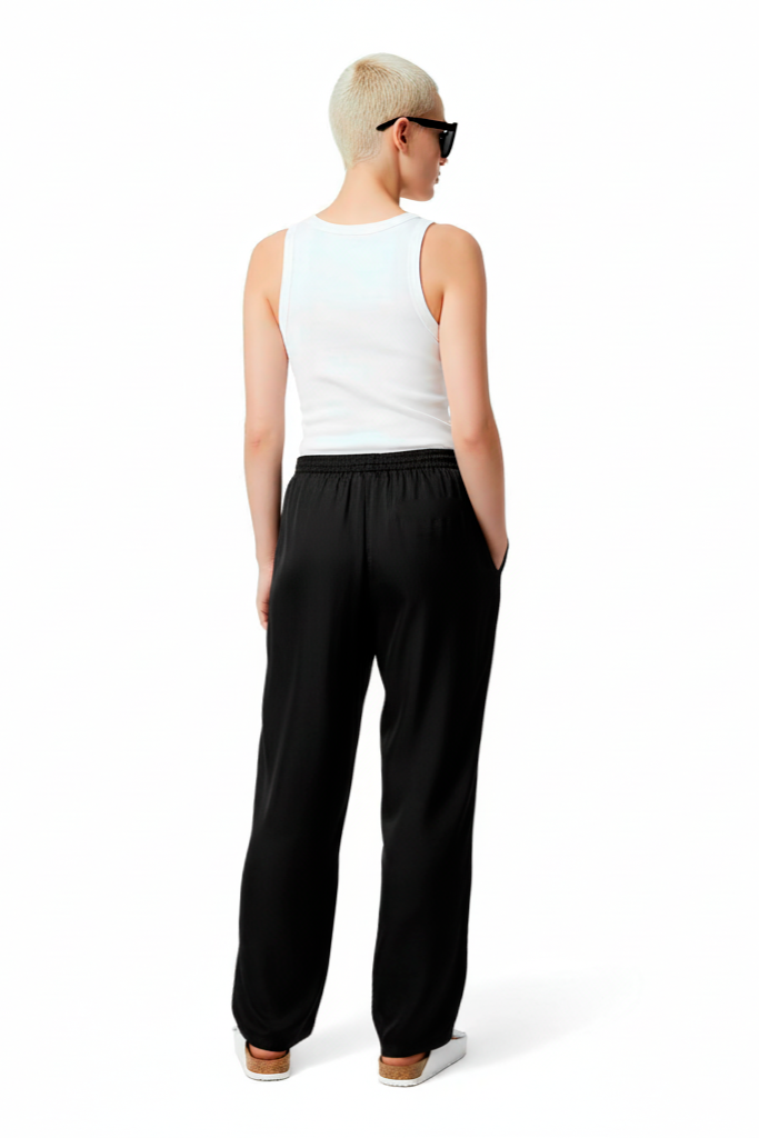 EASY PANT Black - BANANATIME