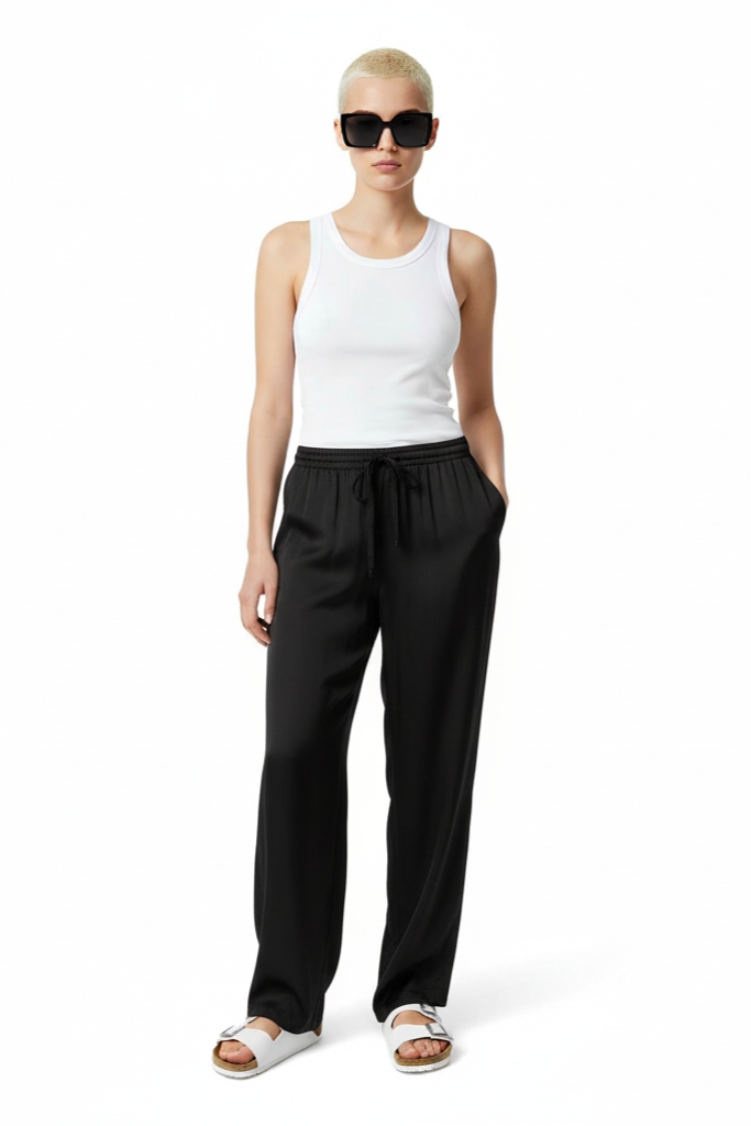 EASY PANT Black - BANANATIME