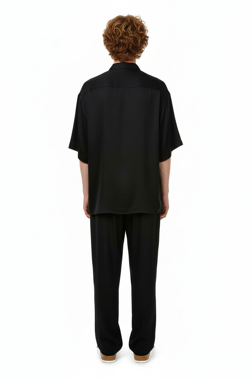 SURF SHIRT Black - BANANATIME