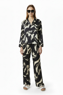 PJ SHIRT Etchasketch Black - BANANATIME