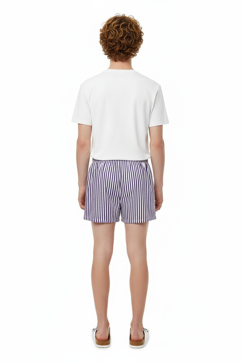 BOXER SHORT TWO TIMER PURPLE PINK - BANANATIME