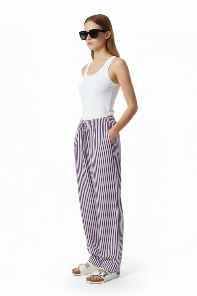 EASY PANT TWO TIMER PURPLE PINK - BANANATIME