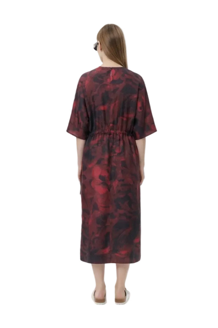 PULLOVER DRESS Night Mist Red