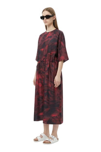 PULLOVER DRESS Night Mist Red