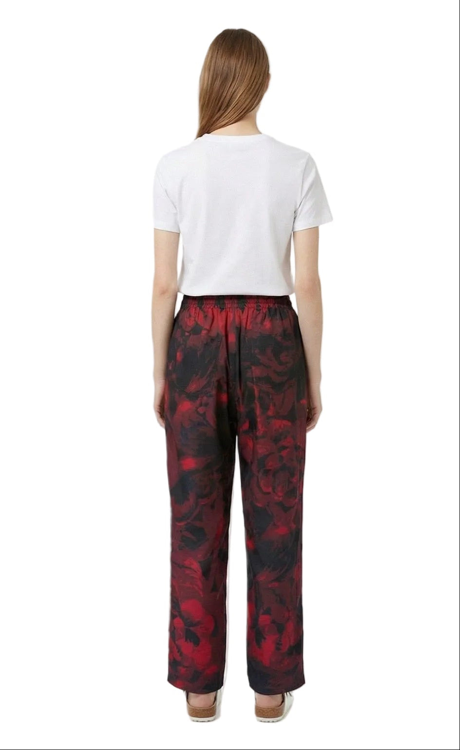 RELAX 2 PANT Night Mist Red - BANANATIME