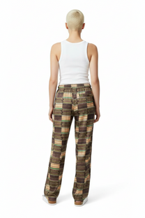 EASY PANT Chocablock Pink - BANANATIME