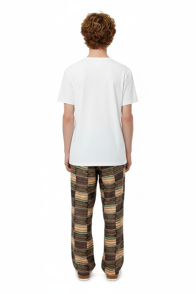 EASY PANT Chocablock Pink - BANANATIME