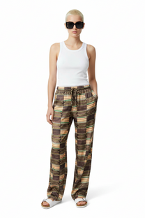 EASY PANT Chocablock Pink - BANANATIME