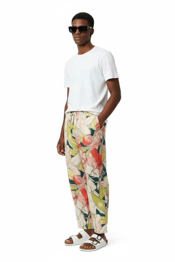 EASY PANT Morning Mist Pink - BANANATIME