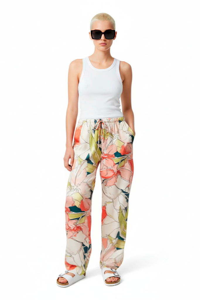 EASY PANT Morning Mist Pink - BANANATIME