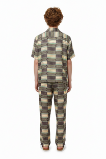 HAWAIIAN SHIRT Chocablock Pink - BANANATIME