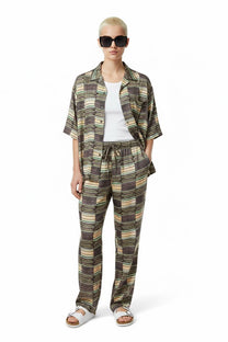 HAWAIIAN SHIRT Chocablock Pink - BANANATIME