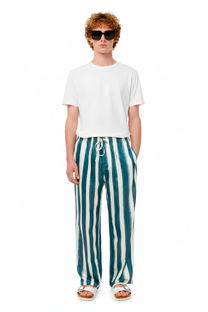 RELAX 2 PANT Electric Waves Blue - BANANATIME