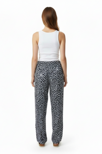 EASY PANT Cheetah Dots Navy - BANANATIME