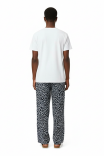 EASY PANT Cheetah Dots Navy - BANANATIME