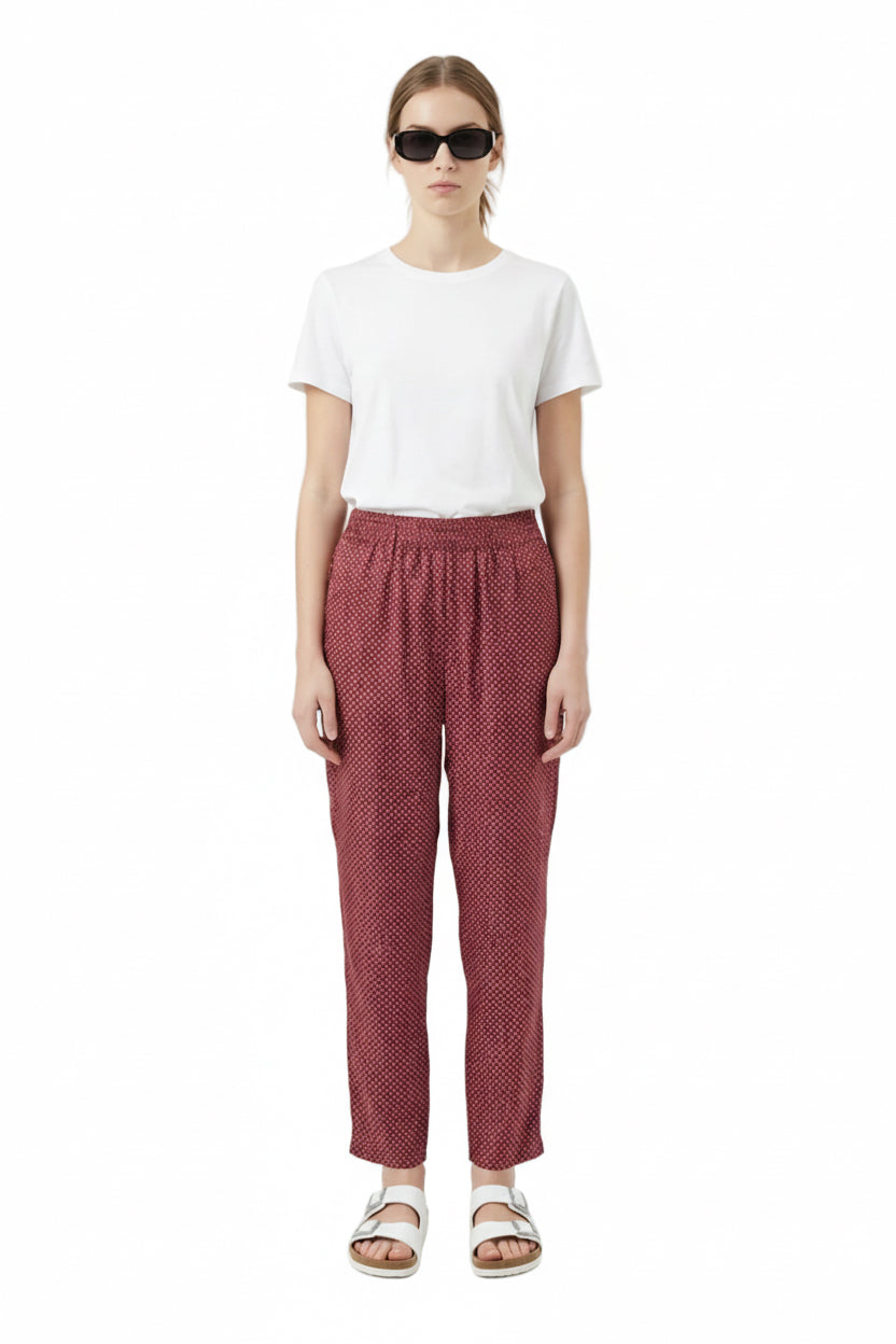 TAPERED 2 PANT BT Dots Red