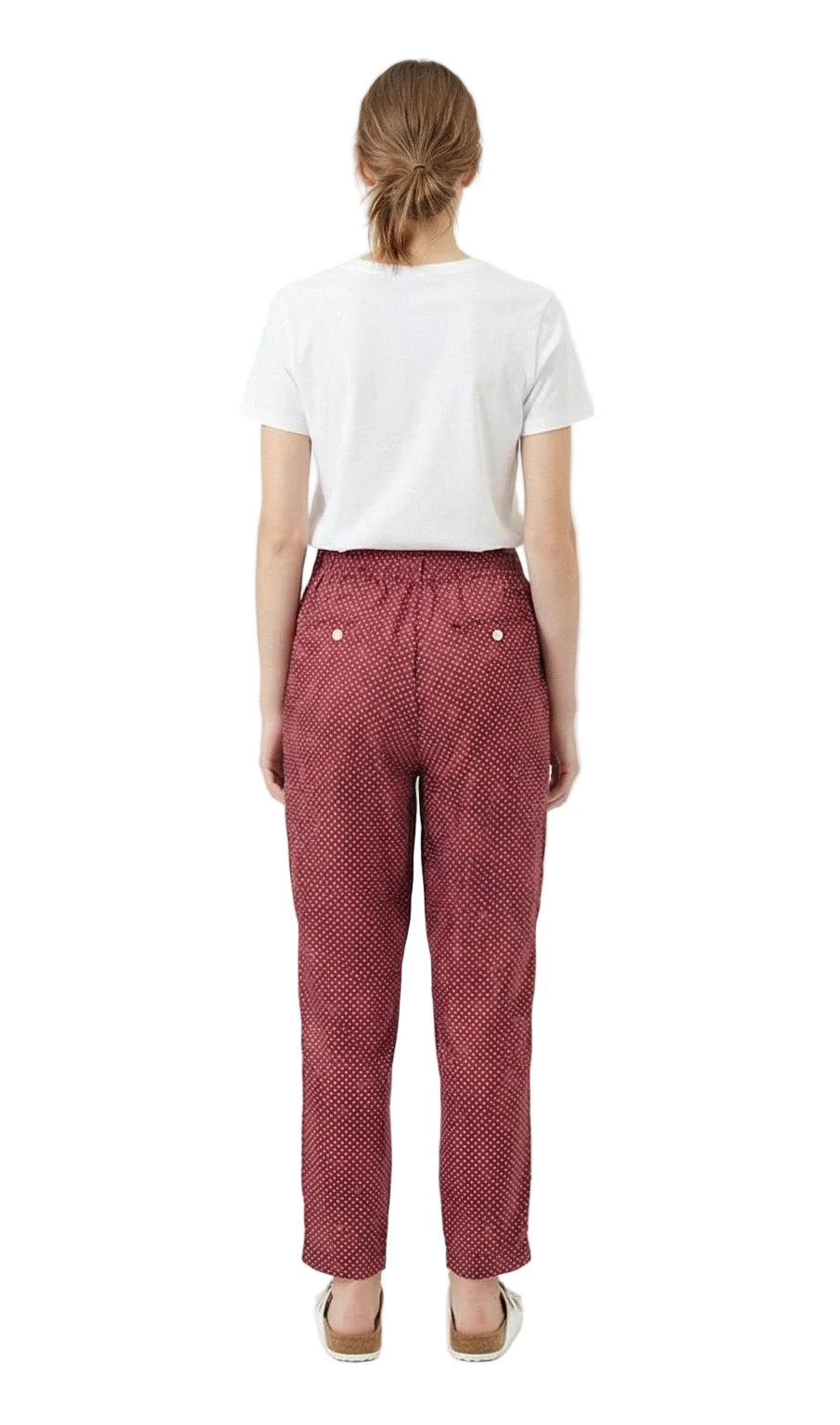 TAPERED 2 PANT BT Dots Red