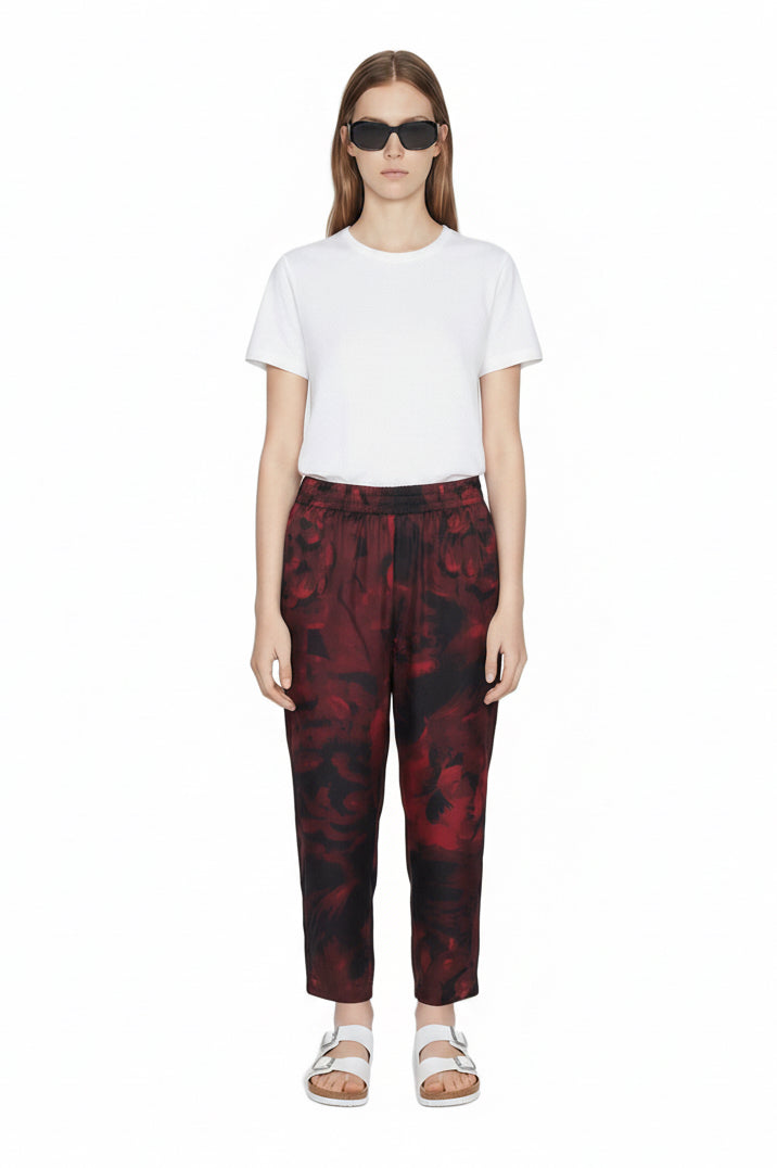 TAPERED 2 PANT Night Mist Red - BANANATIME