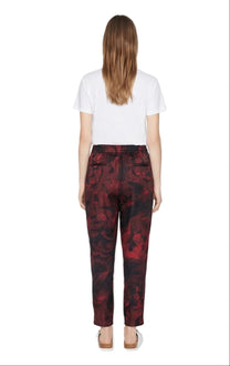 TAPERED 2 PANT Night Mist Red - BANANATIME