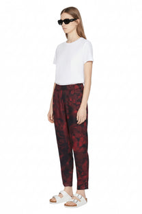 TAPERED 2 PANT Night Mist Red - BANANATIME