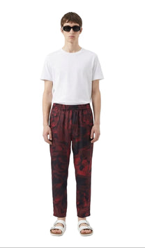 TAPERED 2 PANT Night Mist Red - BANANATIME