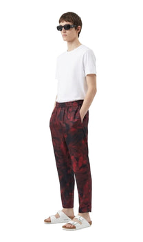 TAPERED 2 PANT Night Mist Red - BANANATIME