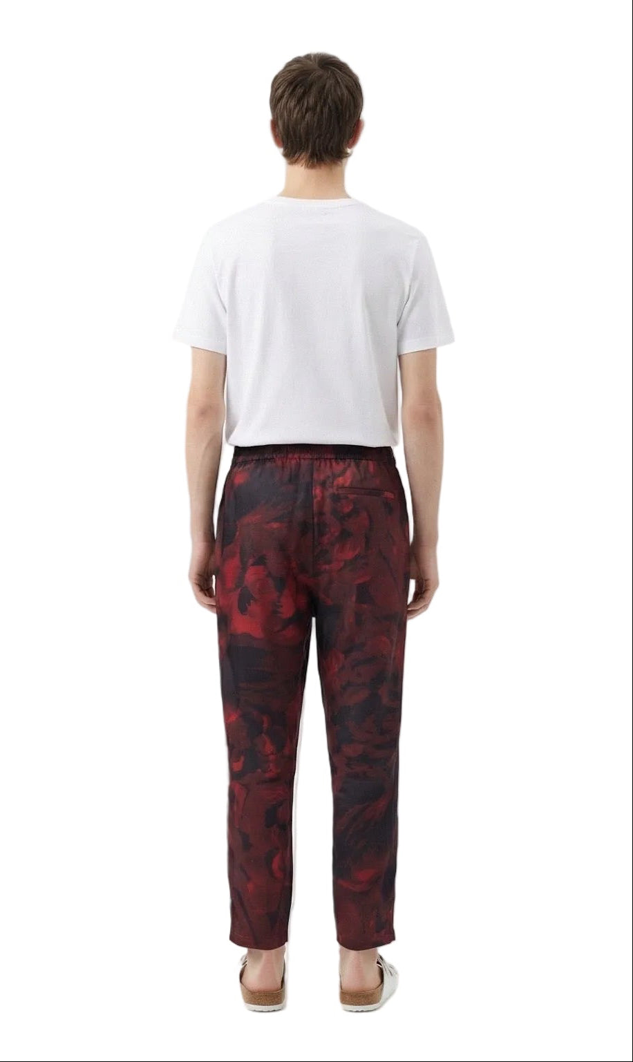 TAPERED 2 PANT Night Mist Red - BANANATIME