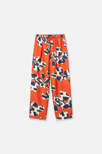 EASY PANT Paper Cuts Red