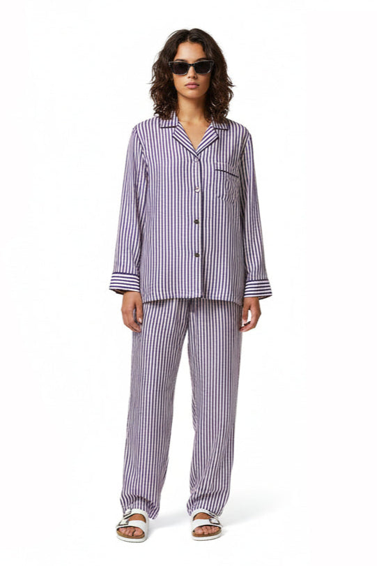 PJ 2 SHIRT Two Timer Purple Pink - BANANATIME