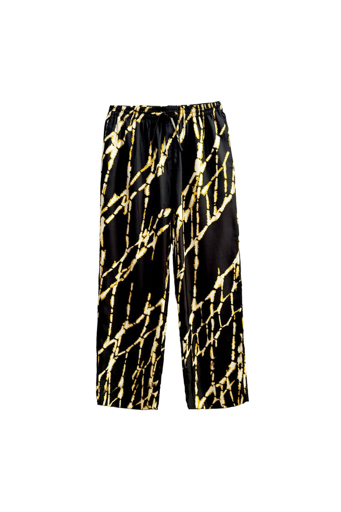 RELAX 2 PANT Dream Catcher Gold Black - BANANATIME