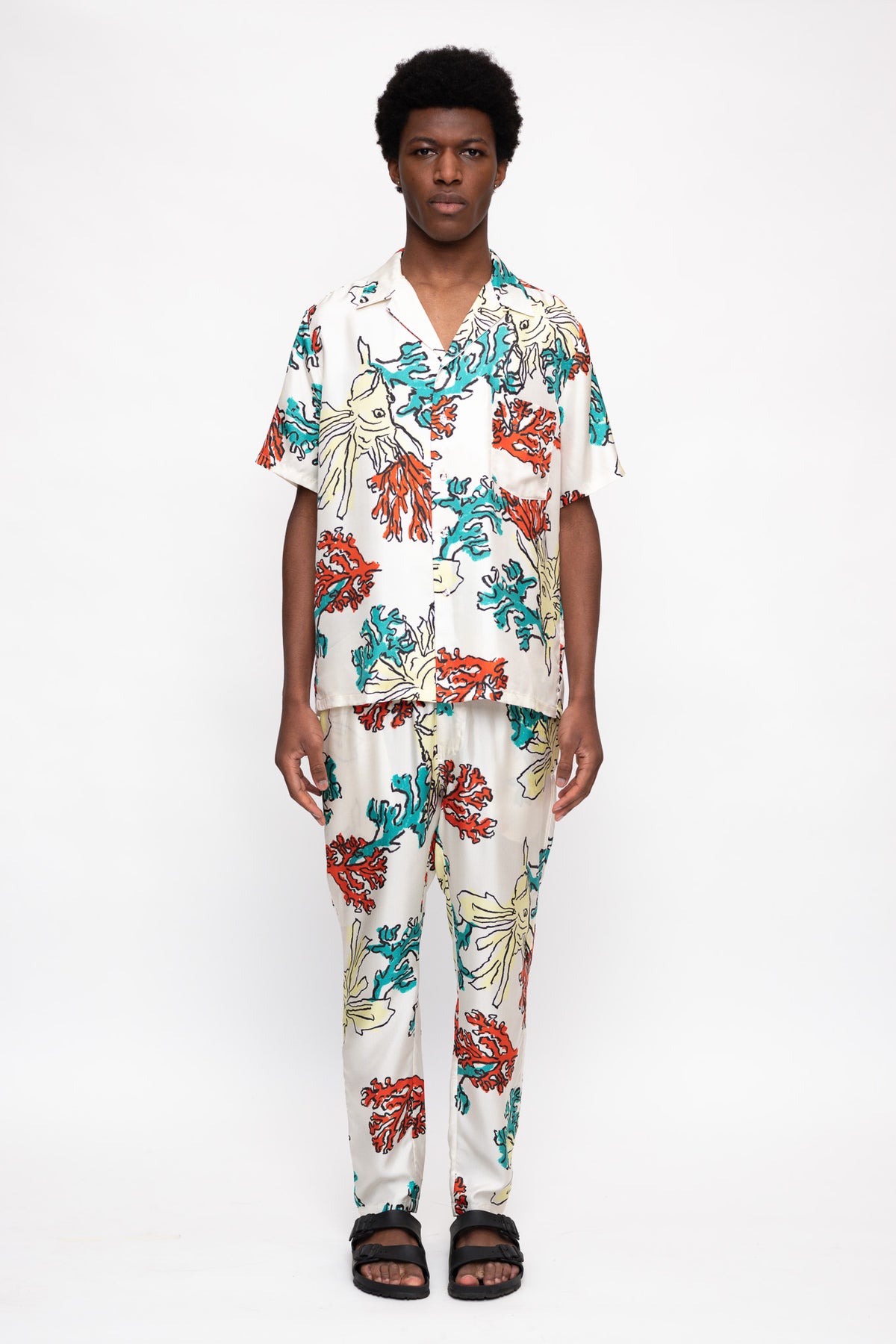 Hawaiian Shirt Hide u0026 Seek Ecru – BANANATIME